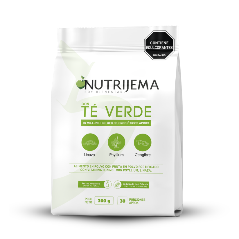 Té Verde, Probióticos y Fibra
