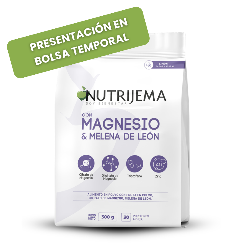 Magnesio con Melena de León y Triptófano