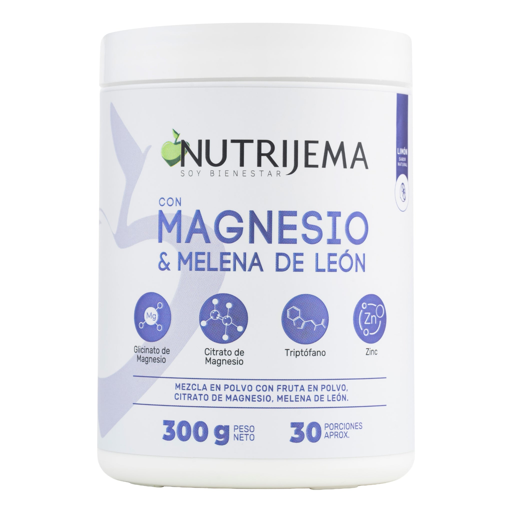 Magnesio con Melena de León y Triptófano