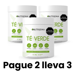 Té Verde, Probióticos y Fibra