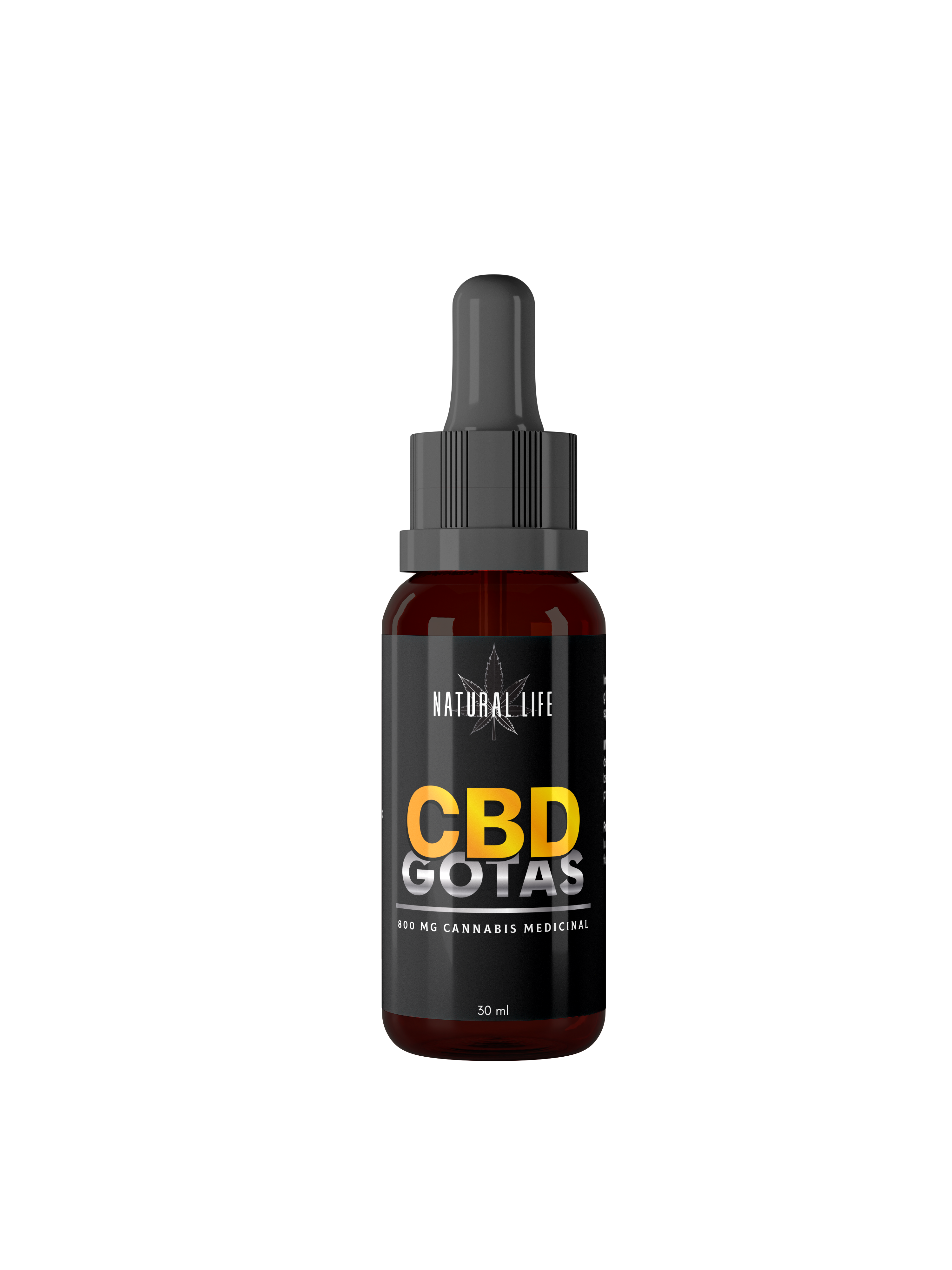 Gotas CBD 30ml 800mg C4nn4bis Medicin4l