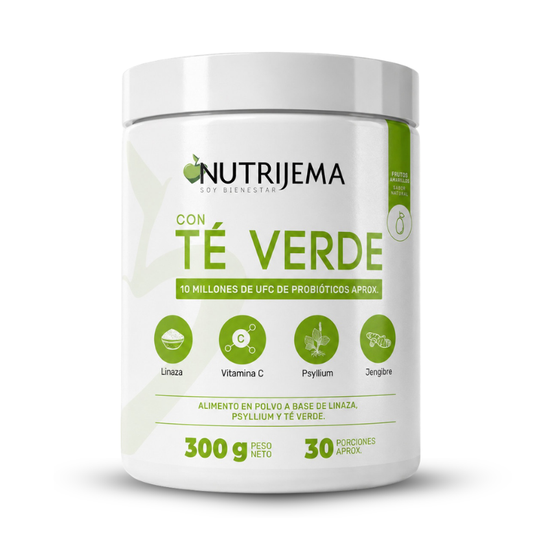 Té Verde, Probióticos y Fibra
