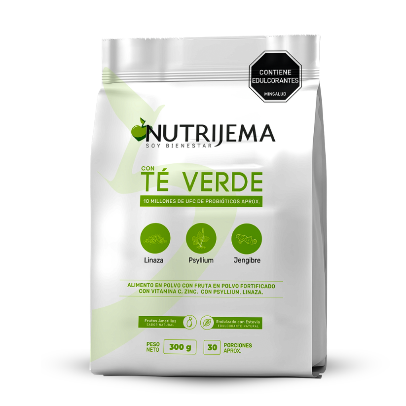 Té Verde, Probióticos y Fibra
