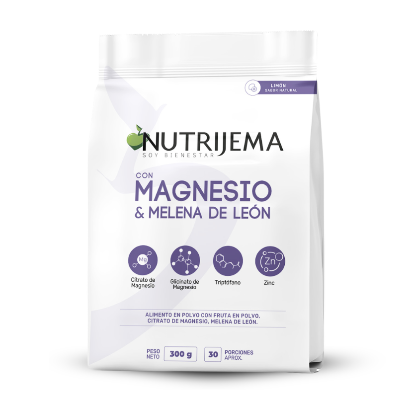 Magnesio con Melena de León y Triptófano